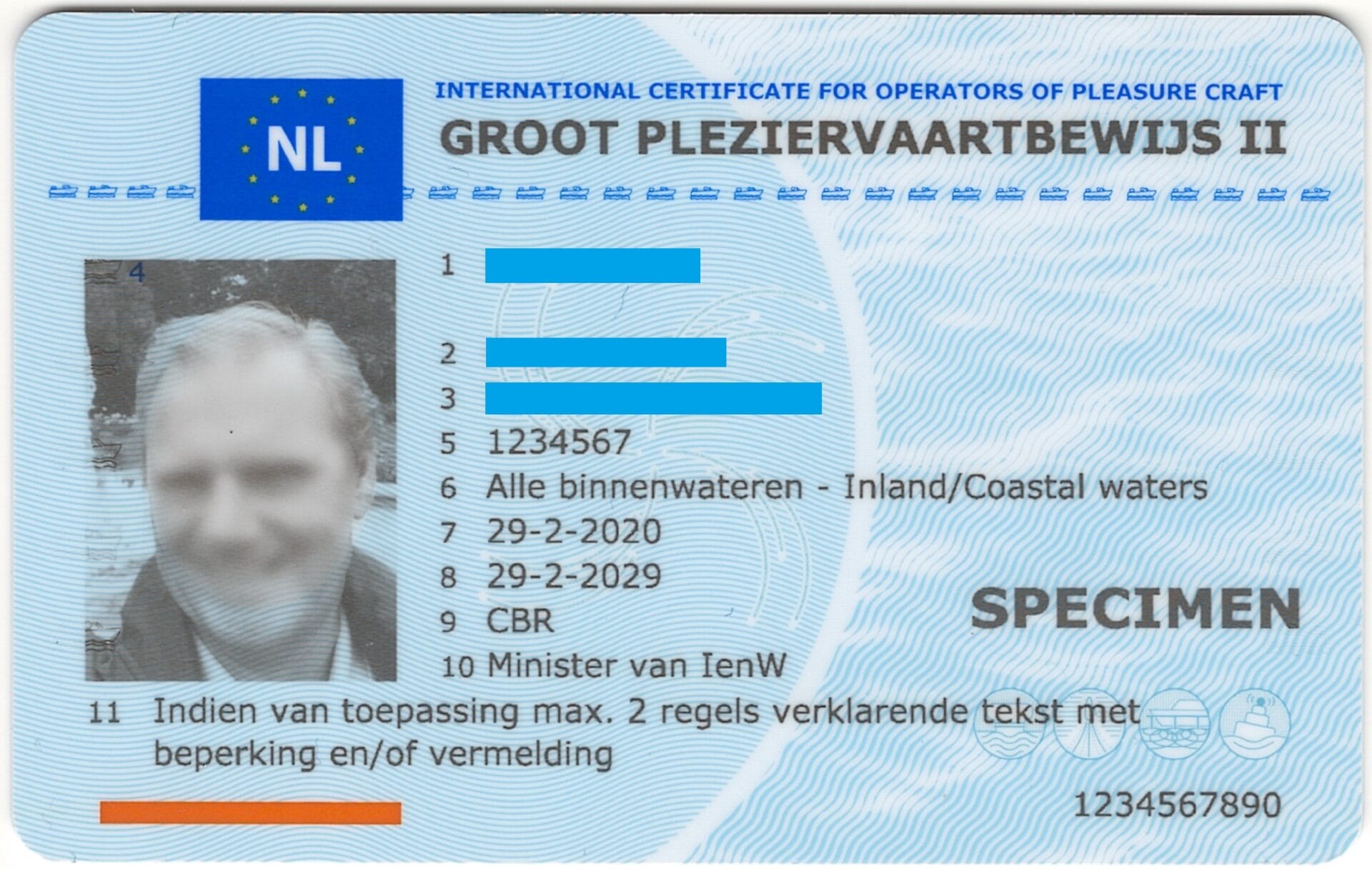 Groot Pleziervaarbewijs 